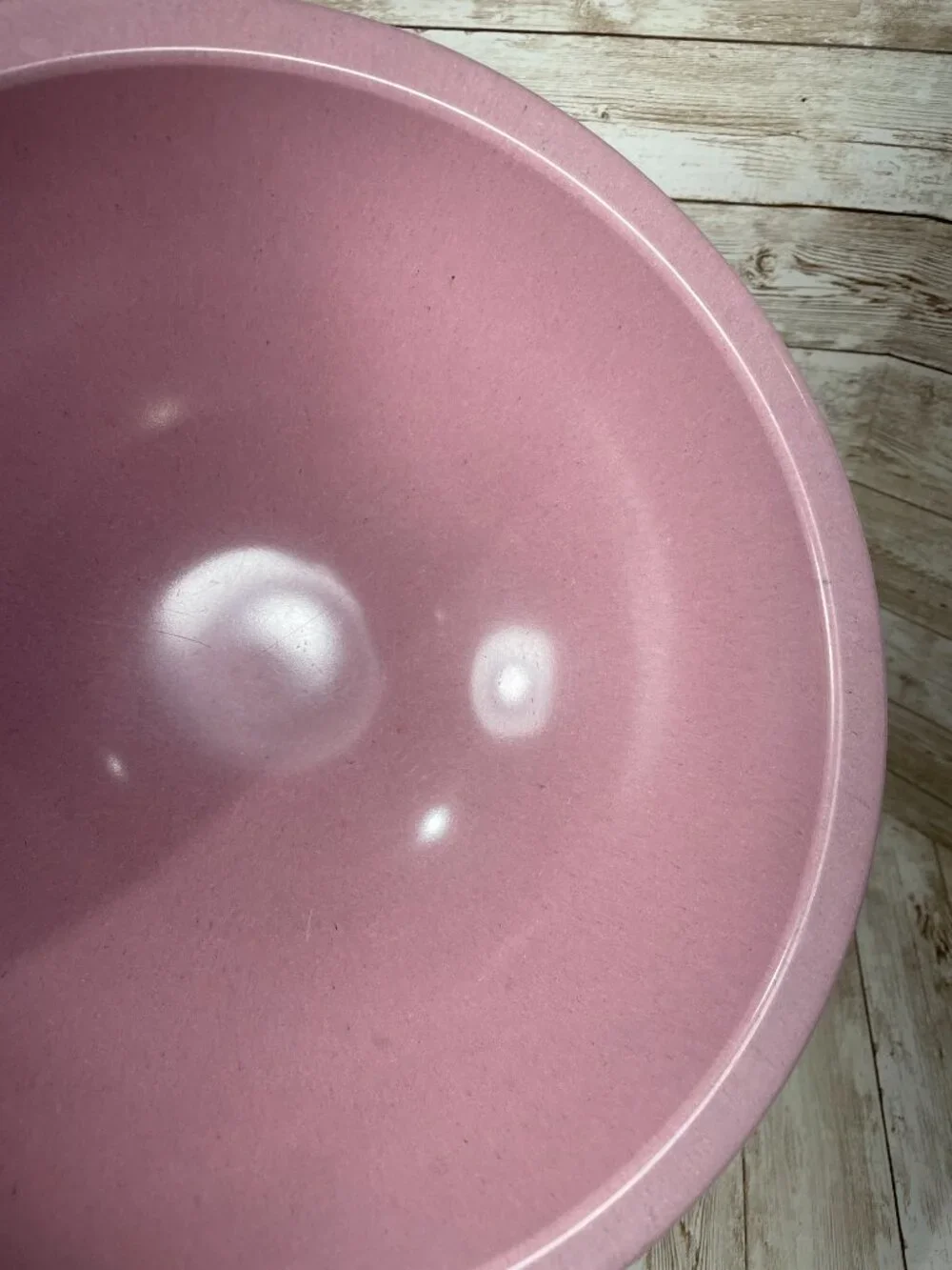 Texas Ware Pink Speckled Melmac Melamine Mixing Bowl #125 125 Mid-Century Modern